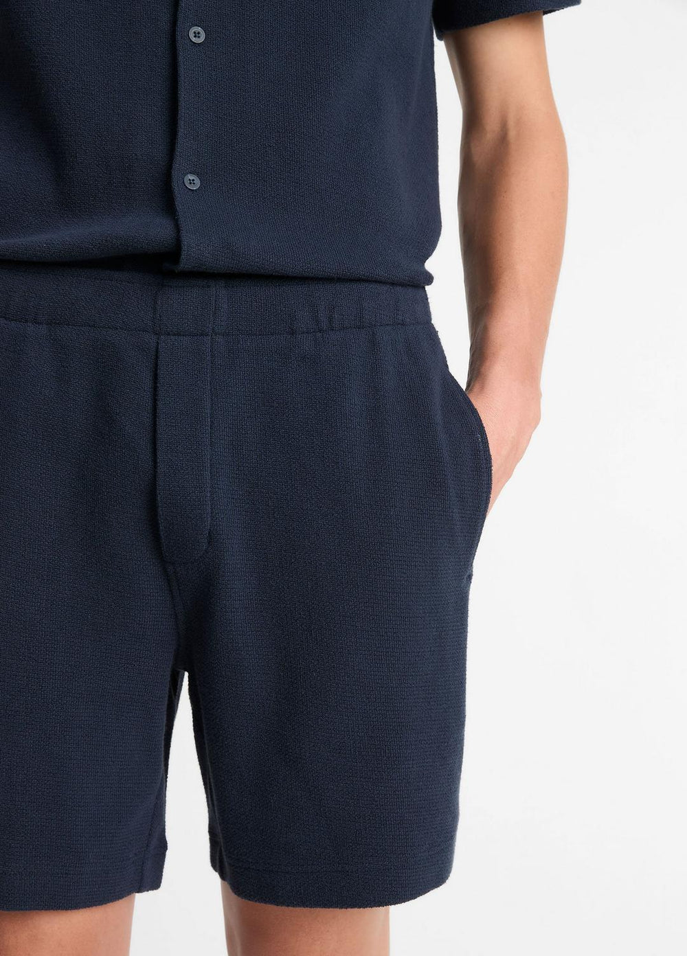 Cotton Bouclé Pull-On Short in Shorts | Vince outlet