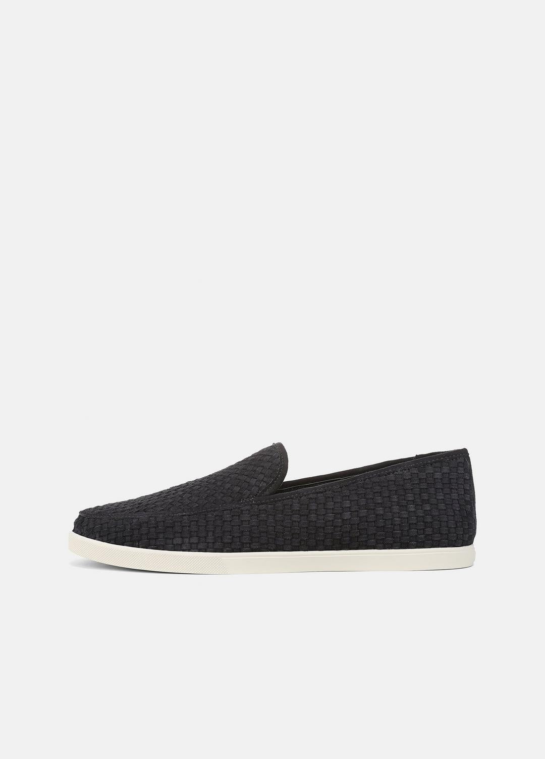 Sonoma Woven Suede Loafer in Loafers | Vince Online