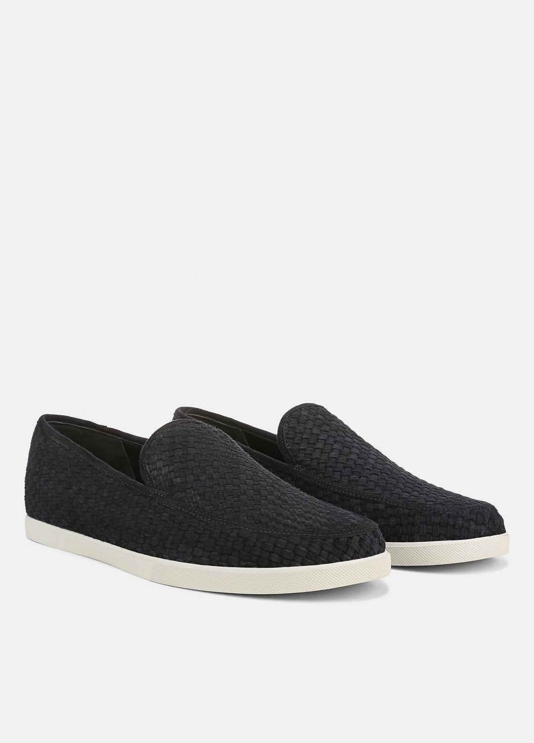 Sonoma Woven Suede Loafer in Loafers | Vince Online