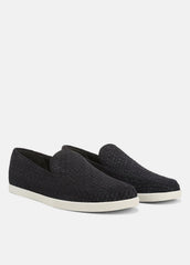 Sonoma Woven Suede Loafer in Loafers | Vince Online
