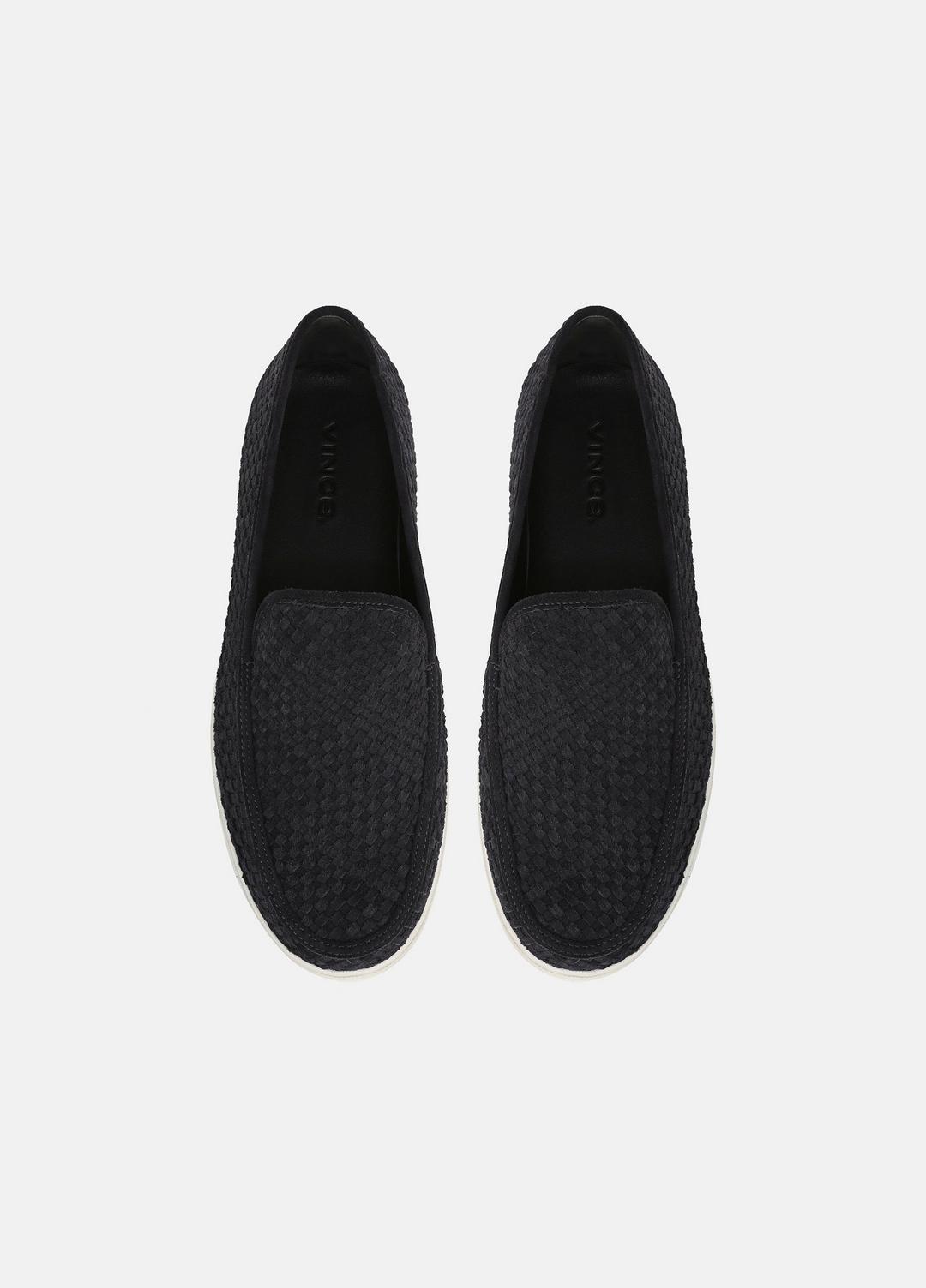 Sonoma Woven Suede Loafer in Loafers | Vince Online
