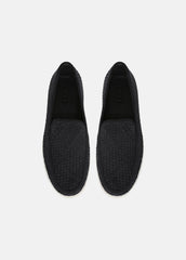 Sonoma Woven Suede Loafer in Loafers | Vince Online