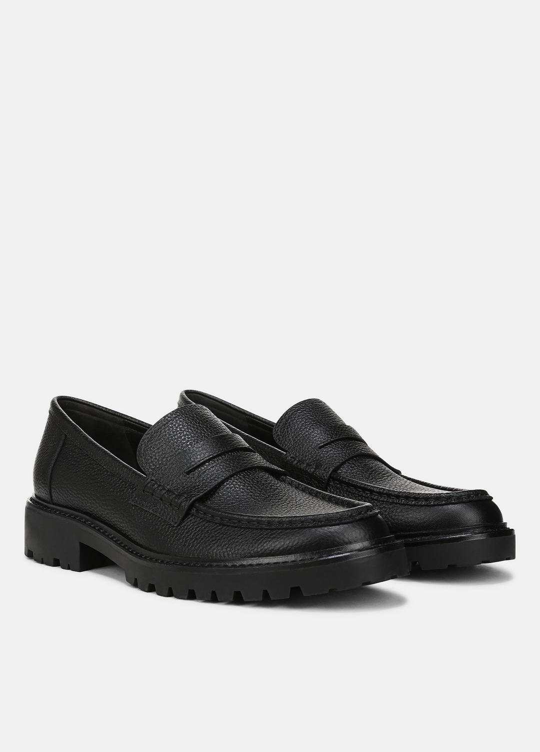 Delmore Leather Lug-Sole Loafer in Loafers | Vince sale