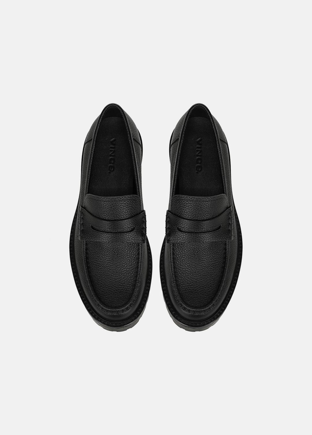 Delmore Leather Lug-Sole Loafer in Loafers | Vince sale