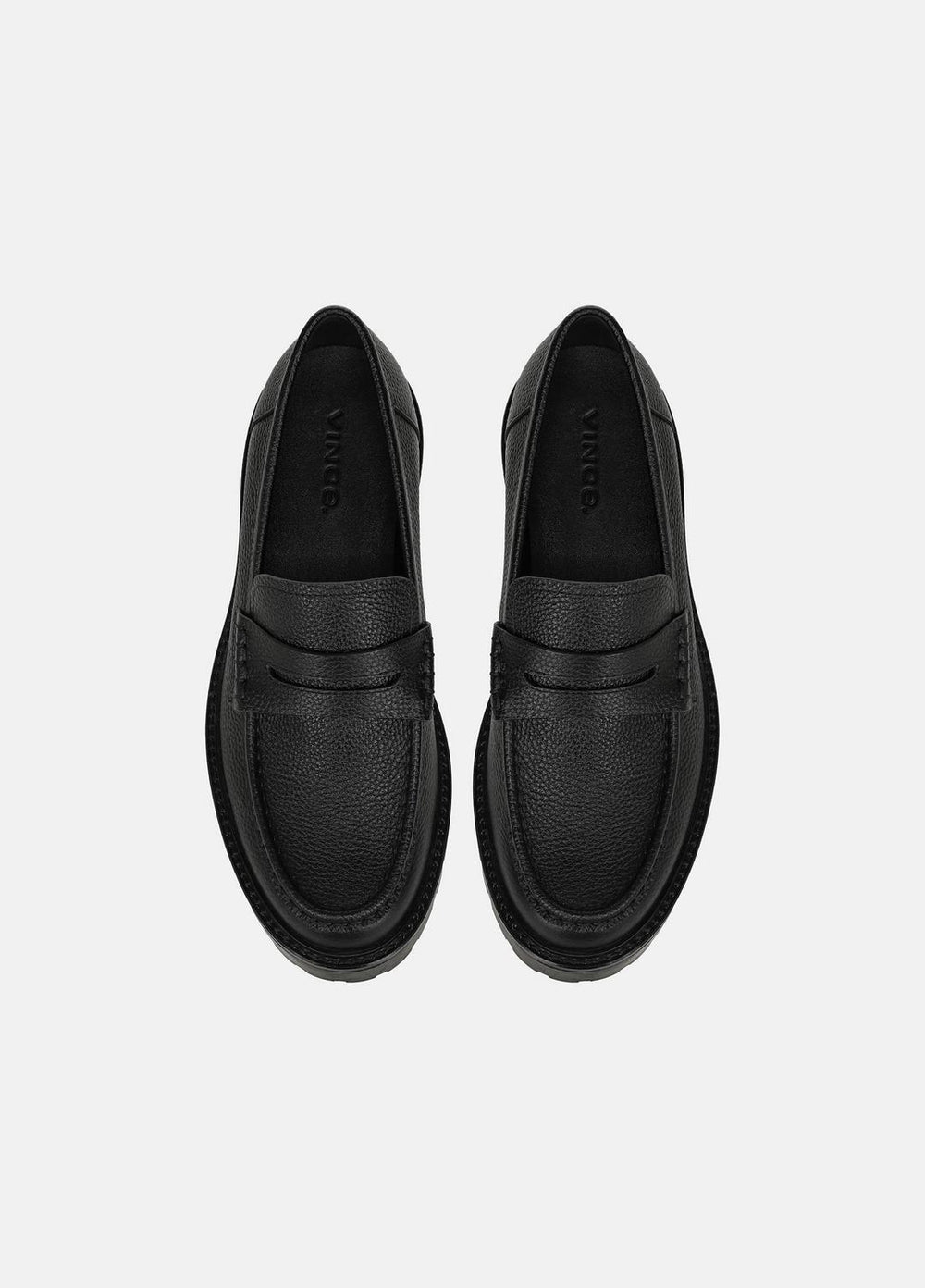 Delmore Leather Lug-Sole Loafer in Loafers | Vince sale