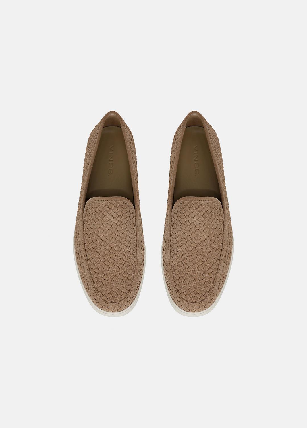 Sonoma Woven Suede Loafer in Loafers | Vince for sale