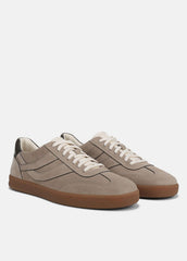 Oasis Contrast-Edge Suede & Leather Sneaker in Sneakers | Vince discount