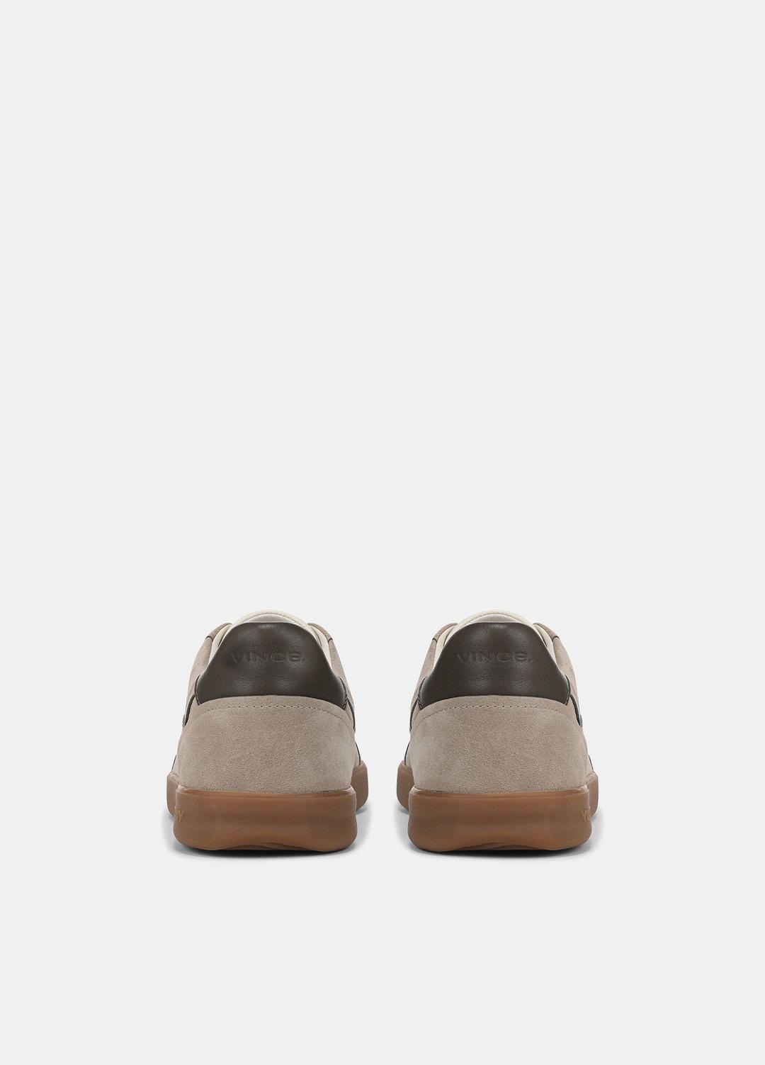 Oasis Contrast-Edge Suede & Leather Sneaker in Sneakers | Vince discount