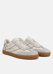 Oasis Contrast-Edge Leather & Suede Sneaker in Sneakers | Vince outlet