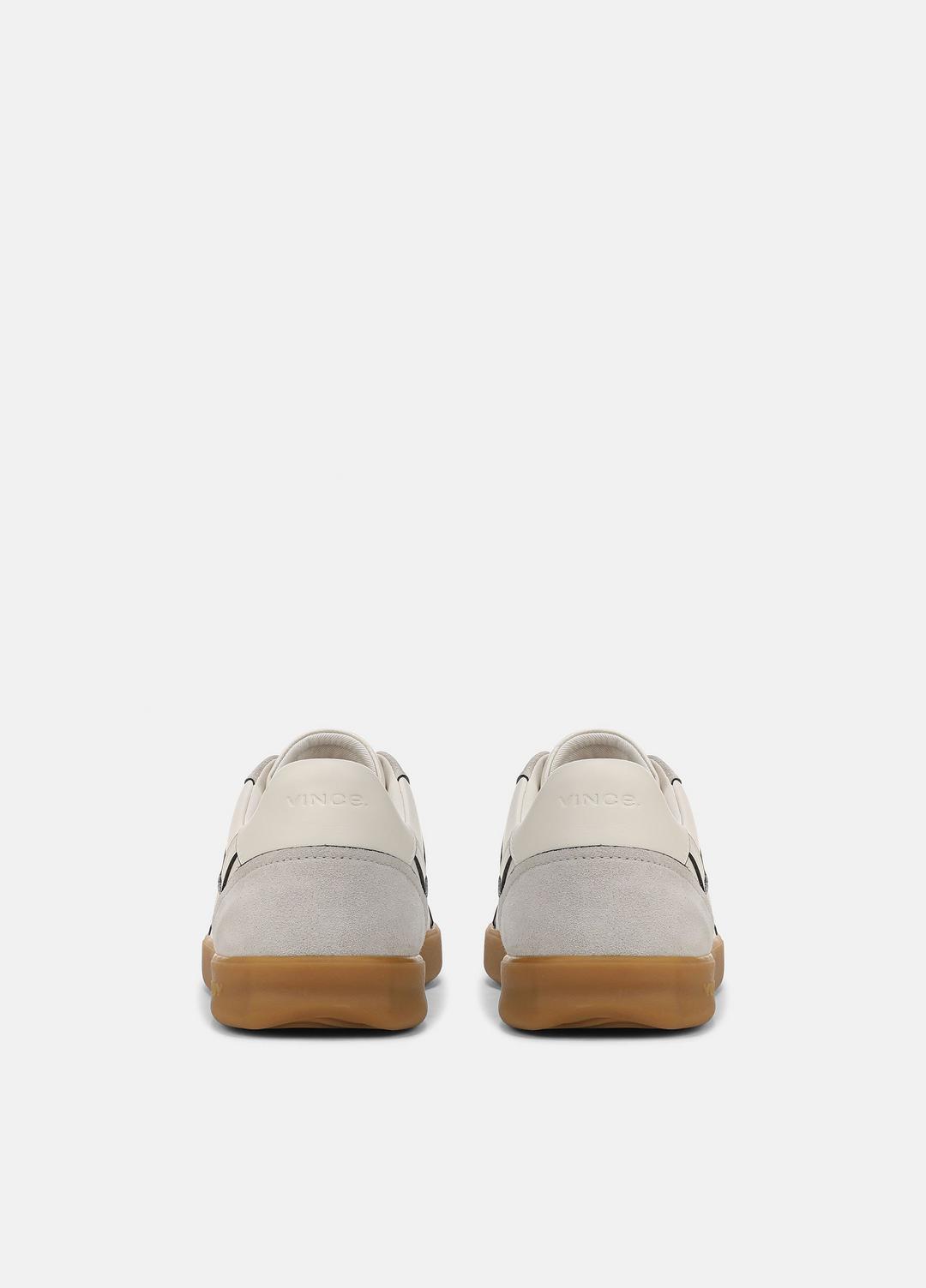 Oasis Contrast-Edge Leather & Suede Sneaker in Sneakers | Vince outlet