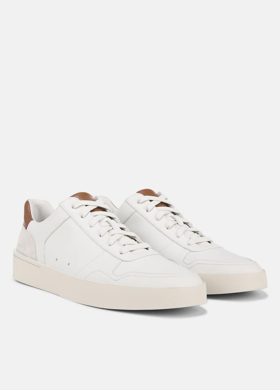 Peyton Leather Lace-Up Sneaker in Sneakers | Vince US