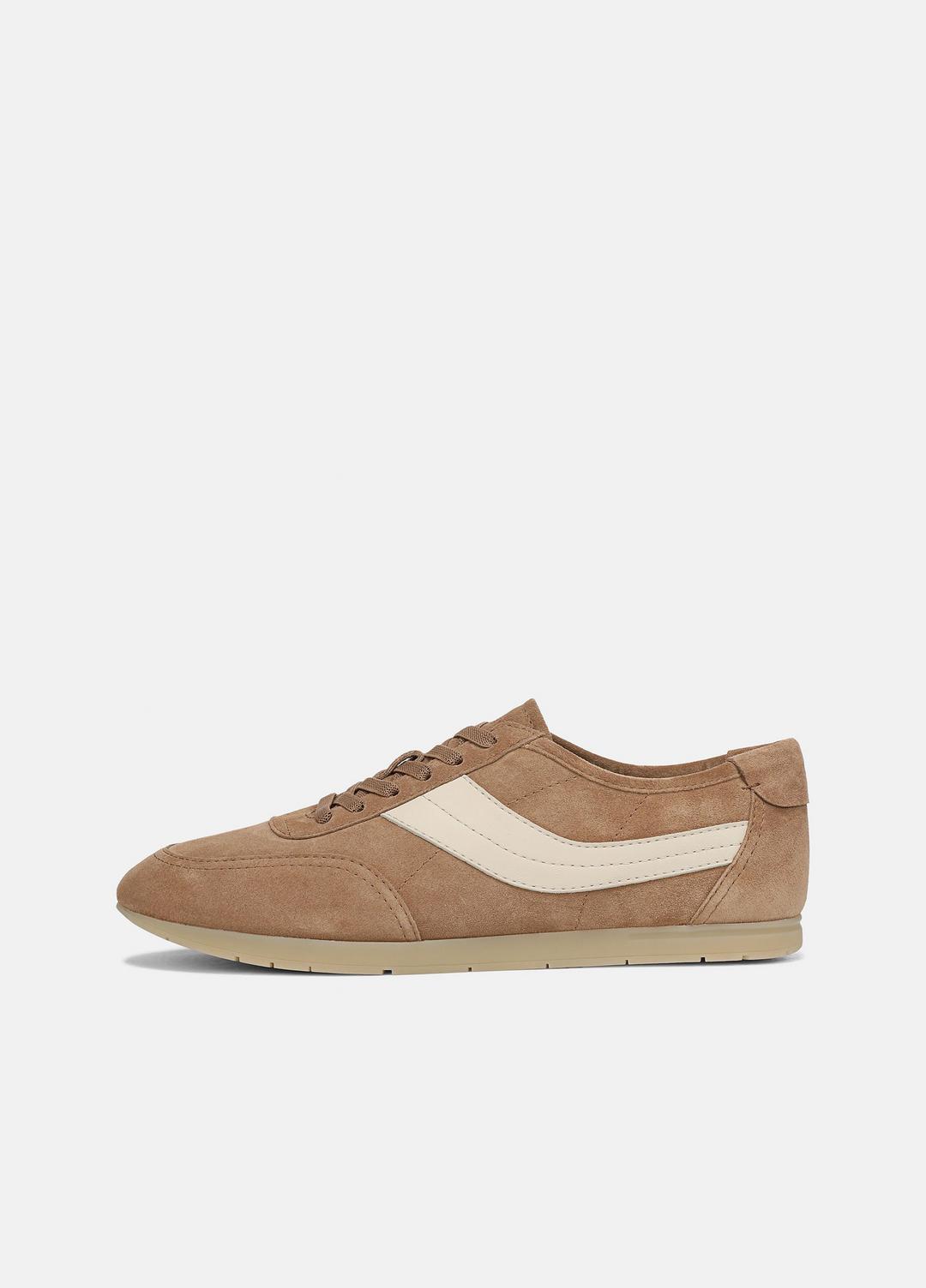 LA Suede & Leather Runner Sneaker in Sneakers | Vince Online