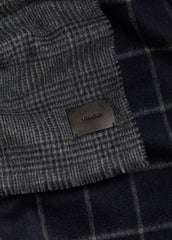 Double-Face Plaid Wool-Cashmere Scarf in Scarves & Hats | Vince US