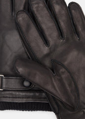 Leather Wrist-Strap Glove in Gloves | Vince outlet
