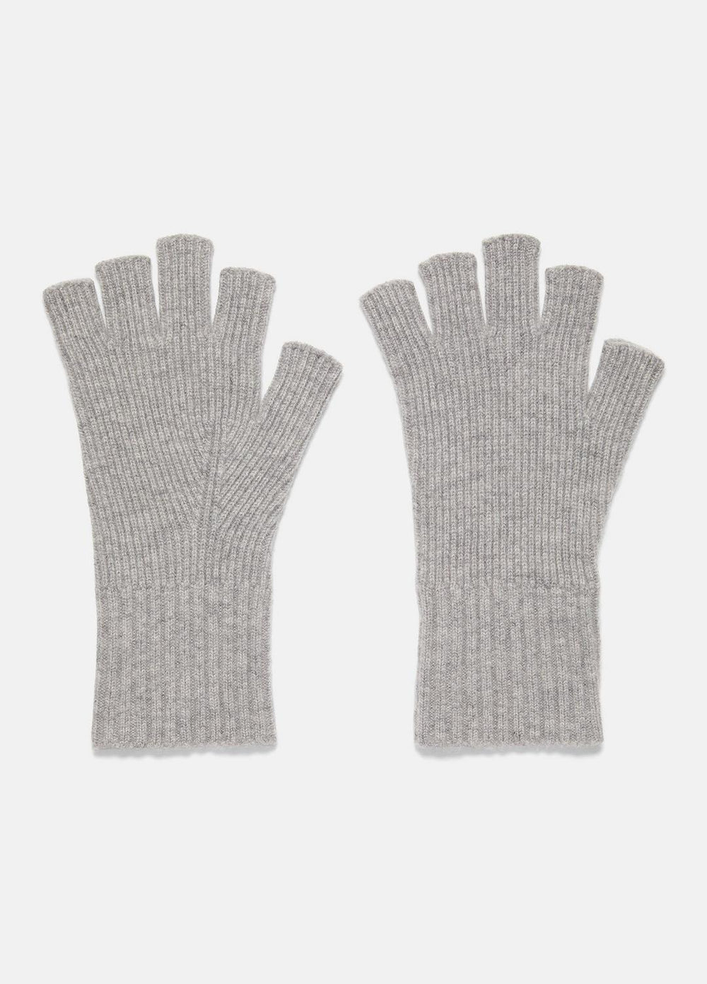 Wool-Cashmere Rib-Knit Fingerless Glove in Gloves | Vince sale