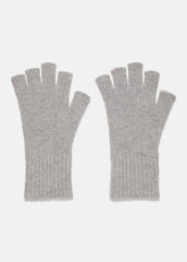 Wool-Cashmere Rib-Knit Fingerless Glove in Gloves | Vince sale