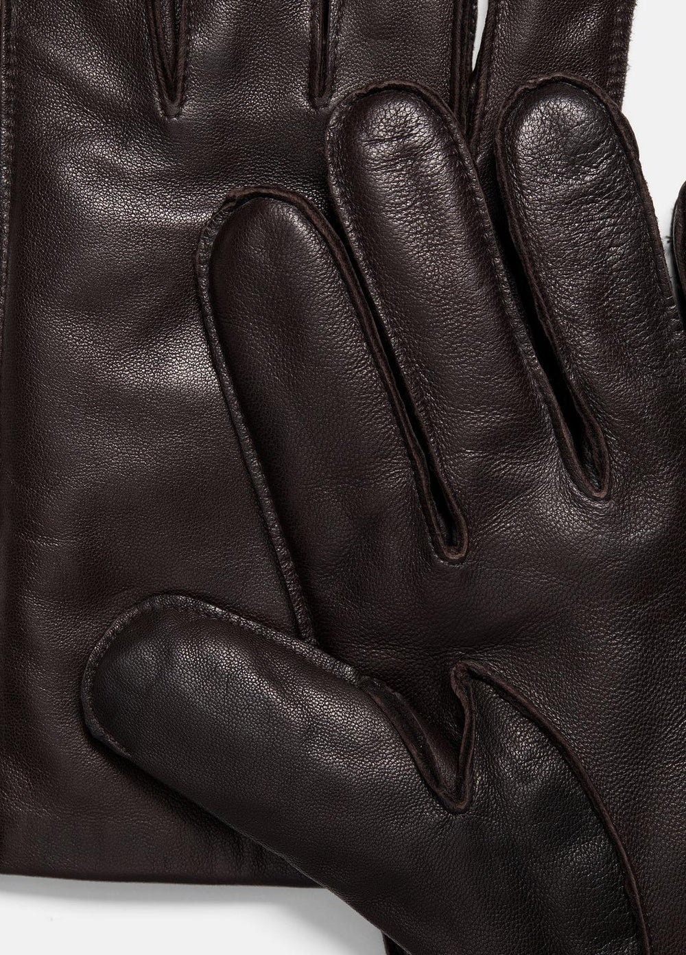 Classic Cashmere-Lined Leather Glove in Gloves | Vince US