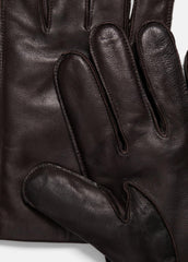 Classic Cashmere-Lined Leather Glove in Gloves | Vince US