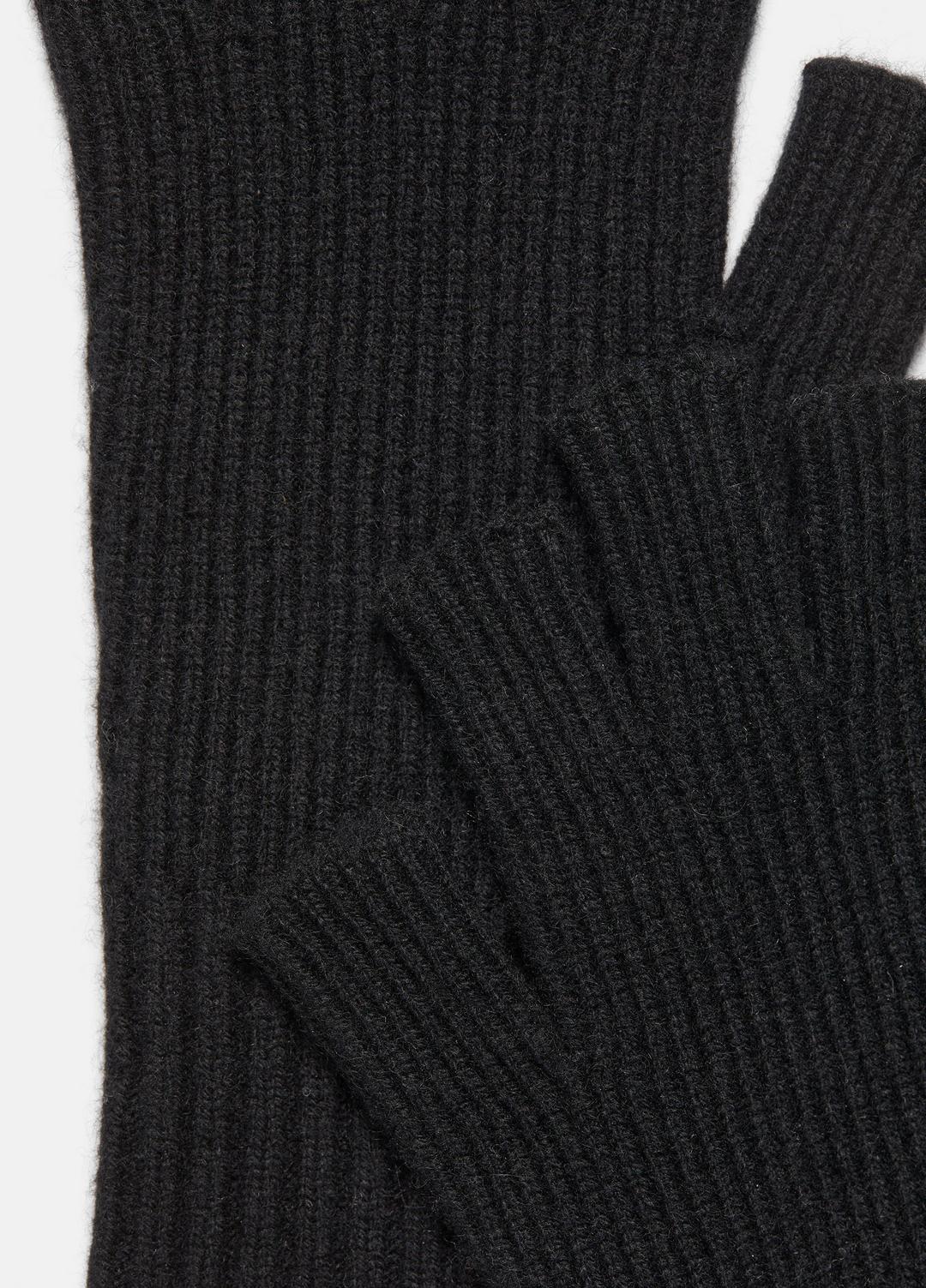 Wool-Cashmere Rib-Knit Fingerless Glove in Gloves | Vince Online