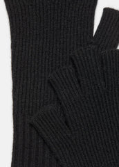 Wool-Cashmere Rib-Knit Fingerless Glove in Gloves | Vince Online