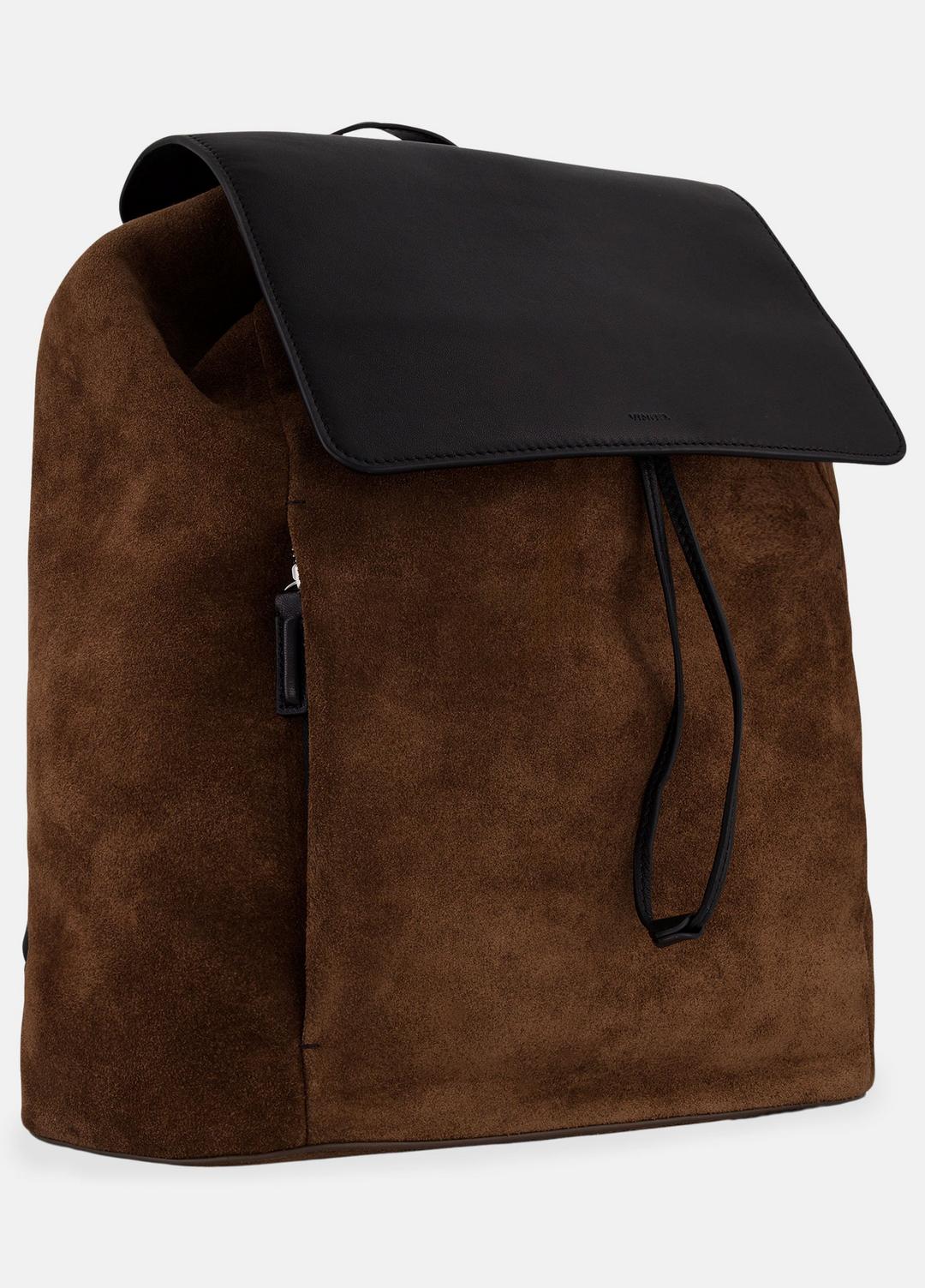 Drayton Suede Flap Backpack in Bags | Vince outlet