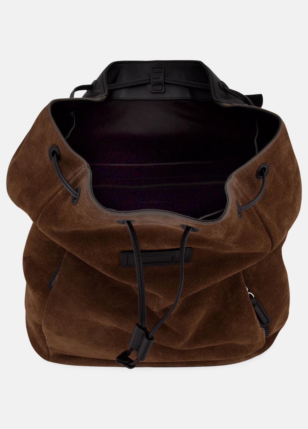 Drayton Suede Flap Backpack in Bags | Vince outlet