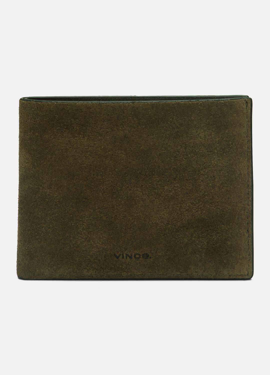 Suede Bifold Wallet in Bags | Vince for sale