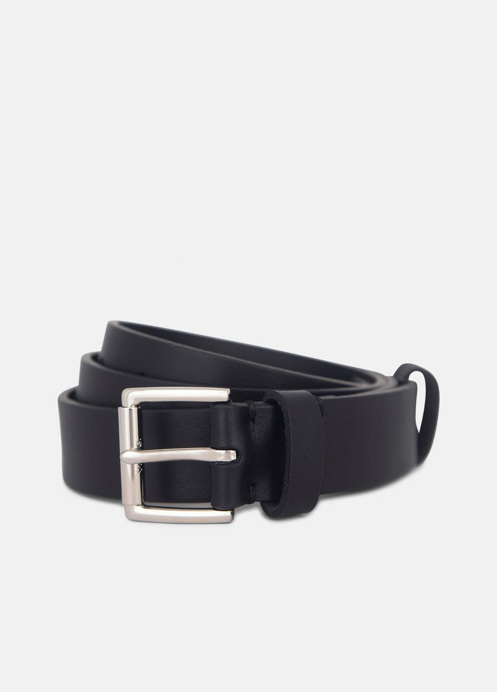 Men's 30mm Leather Double-Loop Belt in Belts | Vince for sale