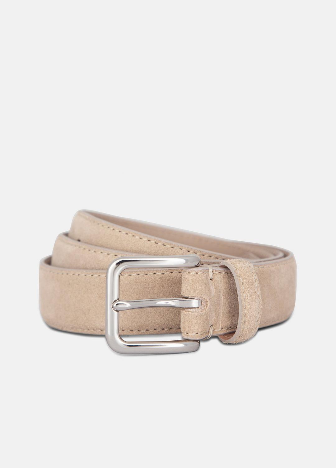 Men's 30mm Stitched Suede Belt in Belts | Vince on sale