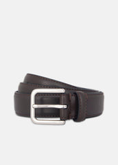 Men’s 30mm Stitched Leather Belt in Belts | Vince US