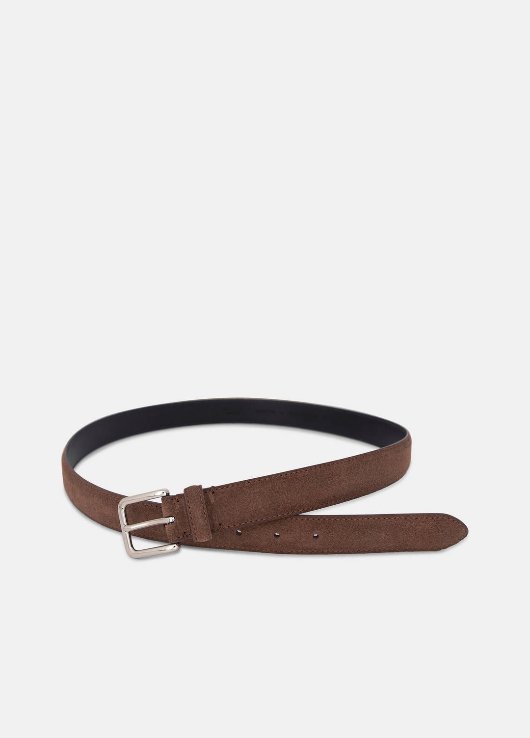 Men's 30mm Stitched Suede Belt in Belts | Vince outlet