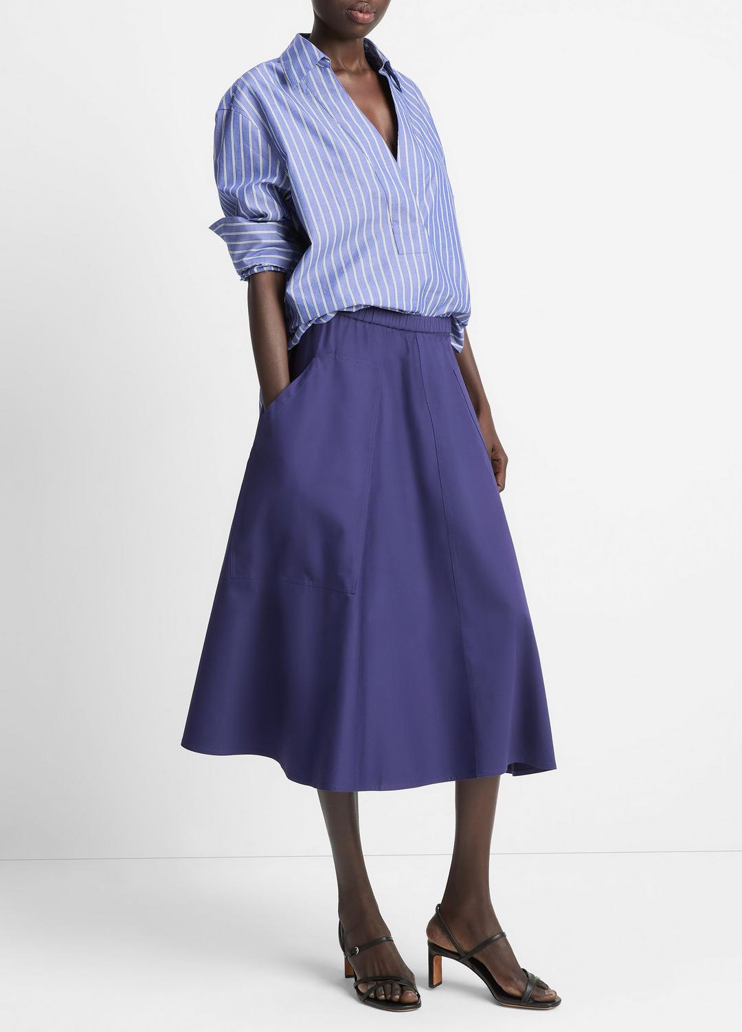 Cotton Full Skirt in Dresses & Skirts | Vince on sale