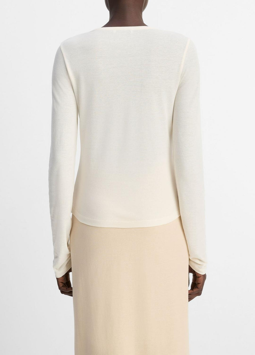 Cotton Crepe Jersey Cardigan in Shirts & Tees | Vince for sale
