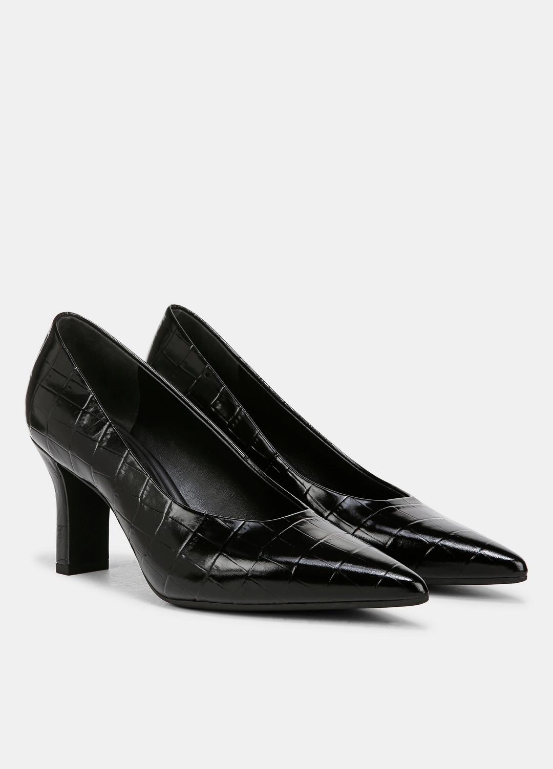 Diane Croc-Embossed Leather Pump in Shoes | Vince outlet