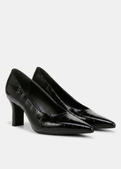 Diane Croc-Embossed Leather Pump in Shoes | Vince outlet