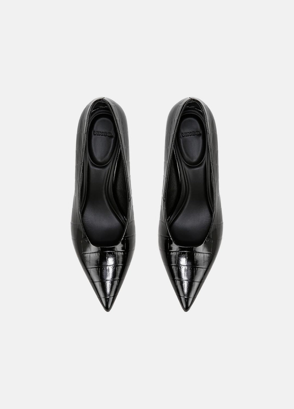 Diane Croc-Embossed Leather Pump in Shoes | Vince outlet