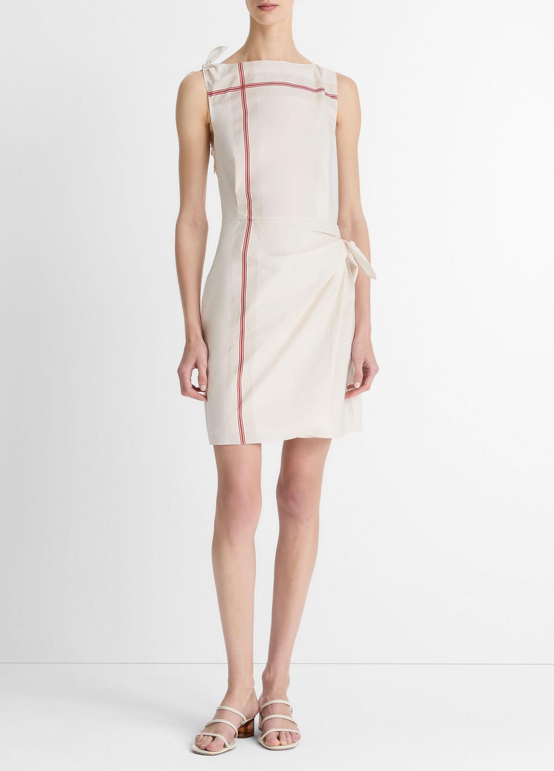 Handkerchief-Stripe Wrap Dress in Dresses & Skirts | Vince discount