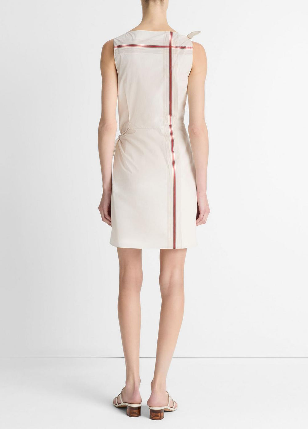 Handkerchief-Stripe Wrap Dress in Dresses & Skirts | Vince discount