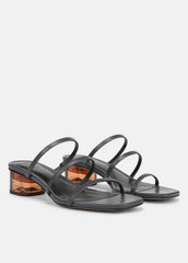 Palm Springs Leather Heeled Sandal in Shoes | Vince near me