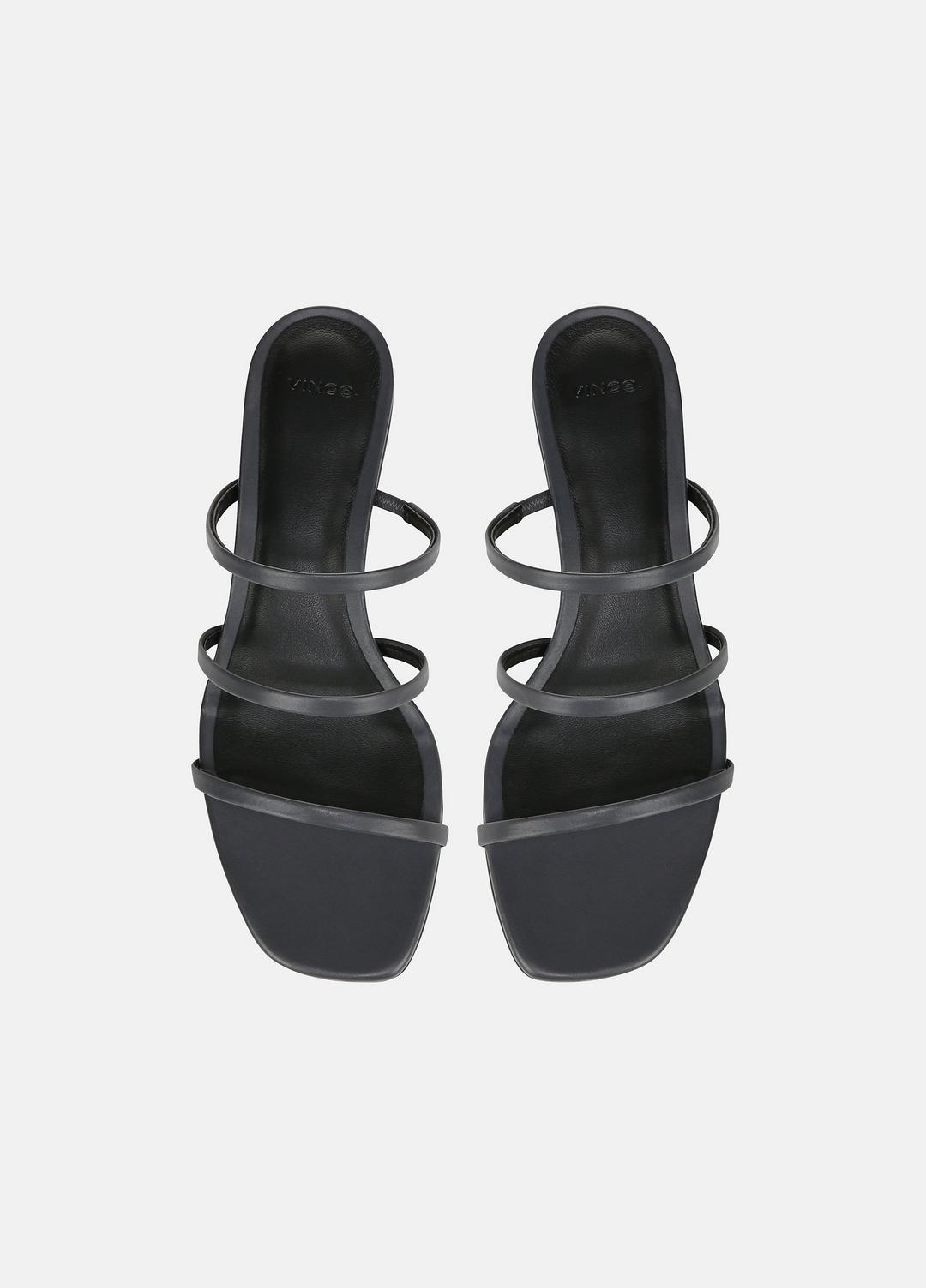 Palm Springs Leather Heeled Sandal in Shoes | Vince near me