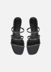 Palm Springs Leather Heeled Sandal in Shoes | Vince near me