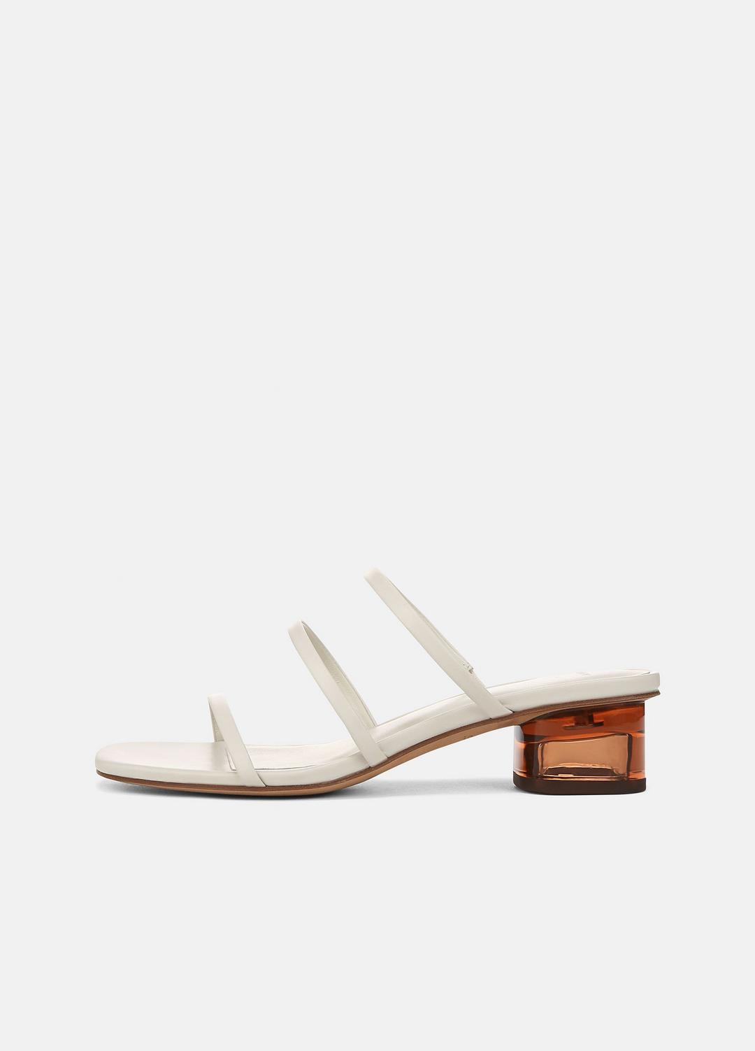 Palm Springs Leather Heeled Sandal in Shoes | Vince outlet