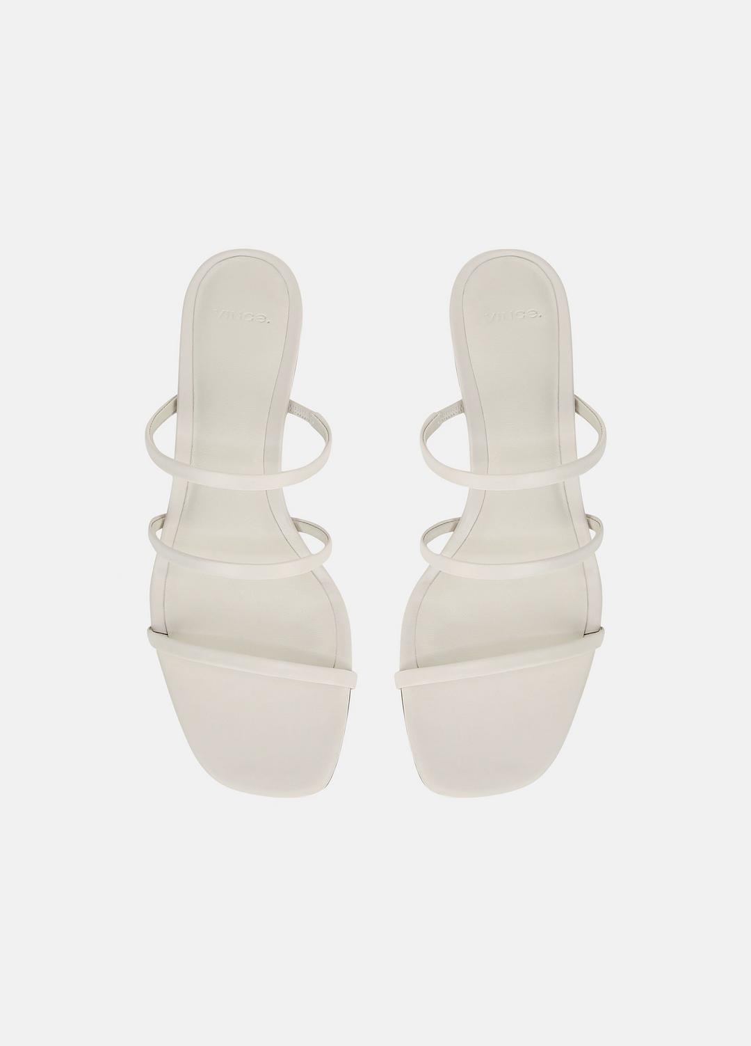 Palm Springs Leather Heeled Sandal in Shoes | Vince outlet