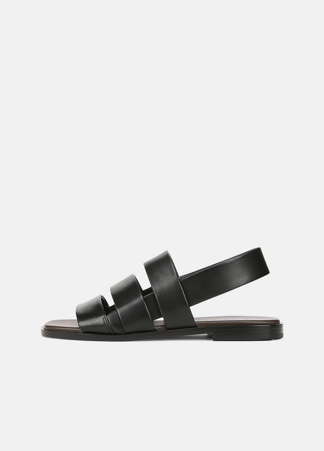 Mazie Leather Slingback Sandal in Shoes | Vince US
