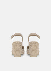 Gwen Suede Espadrille Wedge Sandals in Shoes | Vince Online