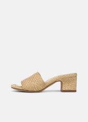 Ariana Raffia Heeled Sandal in Shoes | Vince near me