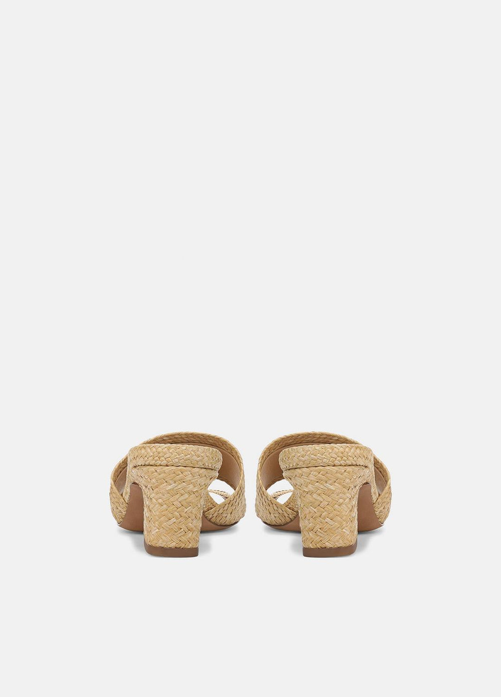 Ariana Raffia Heeled Sandal in Shoes | Vince near me