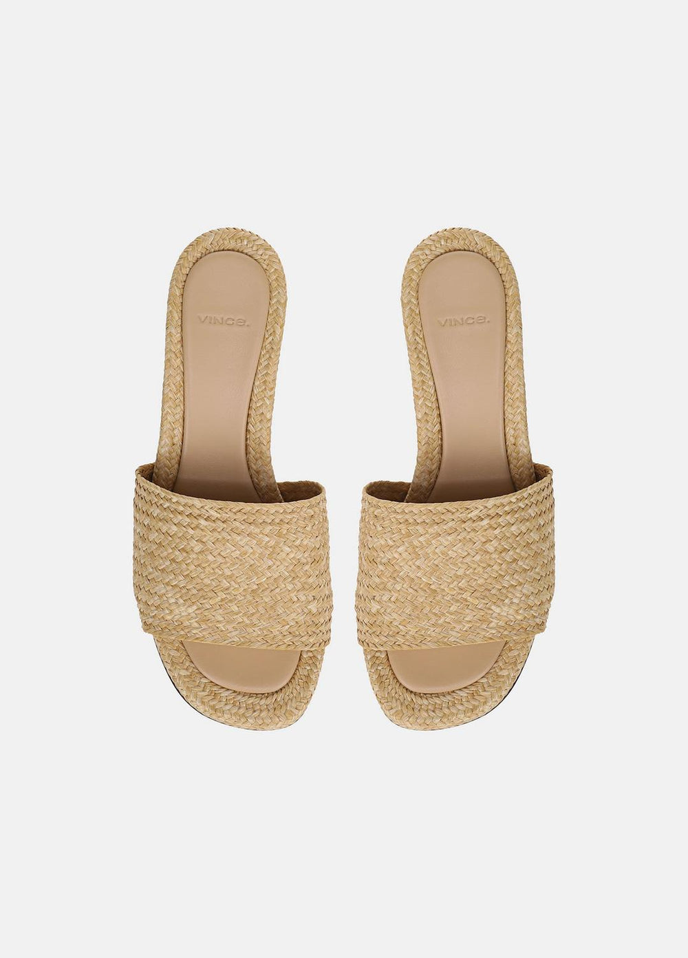 Ariana Raffia Heeled Sandal in Shoes | Vince near me