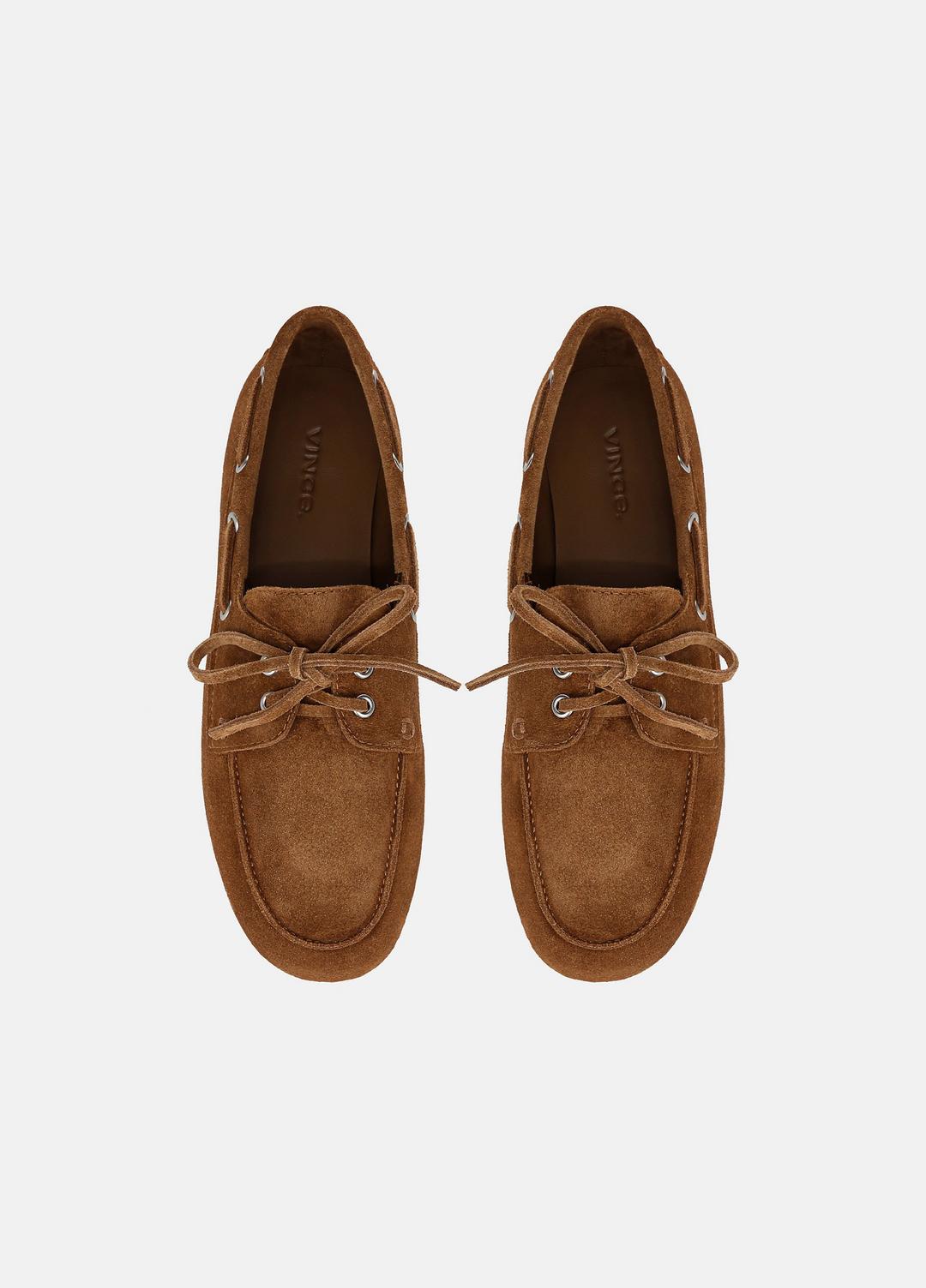 Marin Suede Lace-Up Loafer in Shoes | Vince for sale