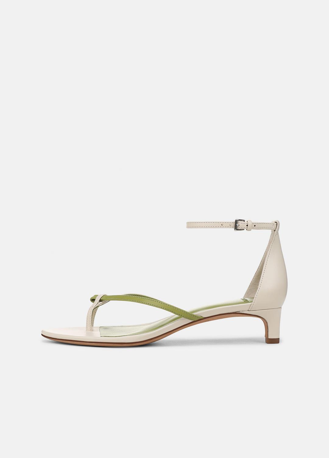 Siri Leather Heeled Sandal in Shoes | Vince on sale